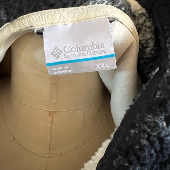 Columbia winter warmth zip up fleece coat xxl - Picture 10 of 14